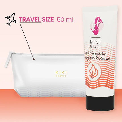 KIKÍ TRAVEL - CANNABIS HEISSES EFFEKT-SCHMIERMITTEL 50 ML - Gleitmittel