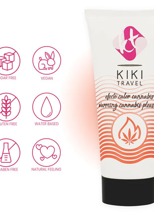 KIKÍ TRAVEL - CANNABIS HEISSES EFFEKT-SCHMIERMITTEL 50 ML - Gleitmittel
