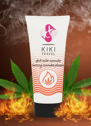 KIKÍ TRAVEL - CANNABIS HEISSES EFFEKT-SCHMIERMITTEL 50 ML - Gleitmittel
