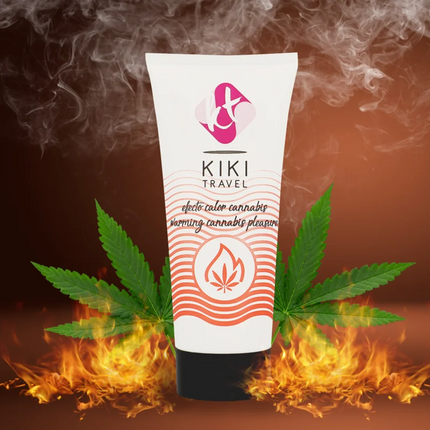 KIKÍ TRAVEL - CANNABIS HEISSES EFFEKT-SCHMIERMITTEL 50 ML - Gleitmittel