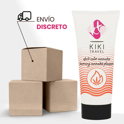 KIKÍ TRAVEL - CANNABIS HEISSES EFFEKT-SCHMIERMITTEL 50 ML - Gleitmittel