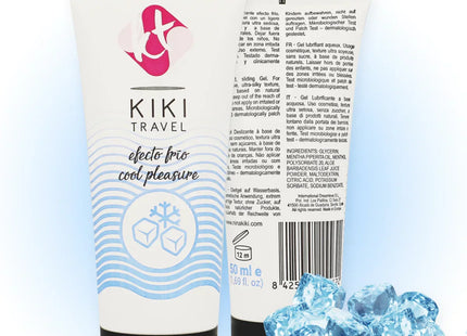 KIKÍ TRAVEL - SCHMIERMITTEL MIT KÜHLEFFEKT 50 ML - Kalter Effekt