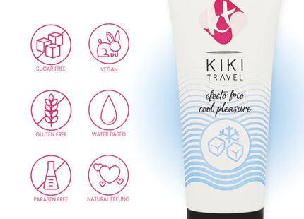 KIKÍ TRAVEL - SCHMIERMITTEL MIT KÜHLEFFEKT 50 ML - Kalter Effekt