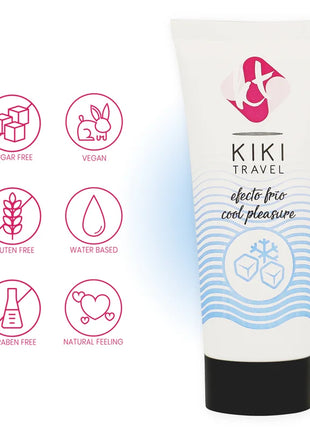 KIKÍ TRAVEL - SCHMIERMITTEL MIT KÜHLEFFEKT 50 ML - Kalter Effekt