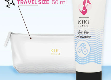 KIKÍ TRAVEL - SCHMIERMITTEL MIT KÜHLEFFEKT 50 ML - Kalter Effekt