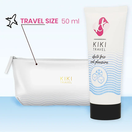 KIKÍ TRAVEL - SCHMIERMITTEL MIT KÜHLEFFEKT 50 ML - Kalter Effekt