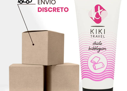 KIKÍ TRAVEL - STRAWBERRY GUM SCHMIERMITTEL 50 ML - Gleitmittel