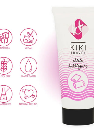 KIKÍ TRAVEL - STRAWBERRY GUM SCHMIERMITTEL 50 ML - Gleitmittel