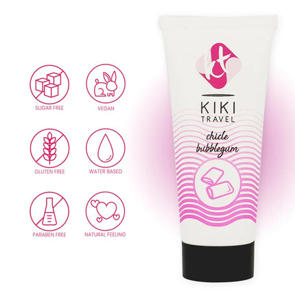 KIKÍ TRAVEL - STRAWBERRY GUM SCHMIERMITTEL 50 ML - Gleitmittel