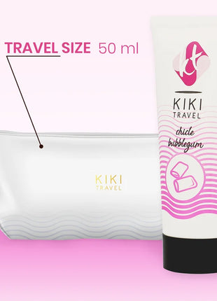 KIKÍ TRAVEL - STRAWBERRY GUM SCHMIERMITTEL 50 ML - Gleitmittel