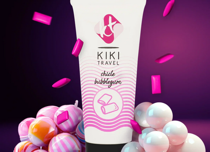 KIKÍ TRAVEL - STRAWBERRY GUM SCHMIERMITTEL 50 ML - Gleitmittel