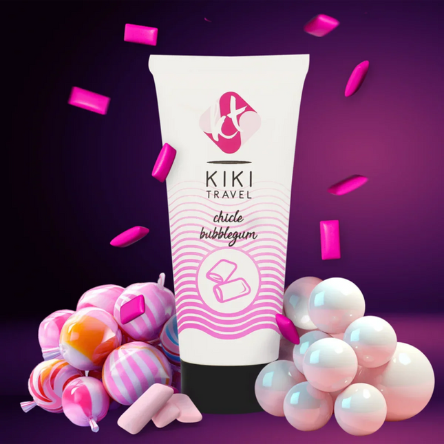 KIKÍ TRAVEL - STRAWBERRY GUM SCHMIERMITTEL 50 ML - Gleitmittel
