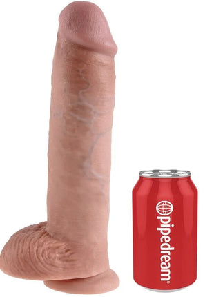 KING COCK - 11 SAUGNAPF DILDO - 28 CM - Dildo mit Saugnapf