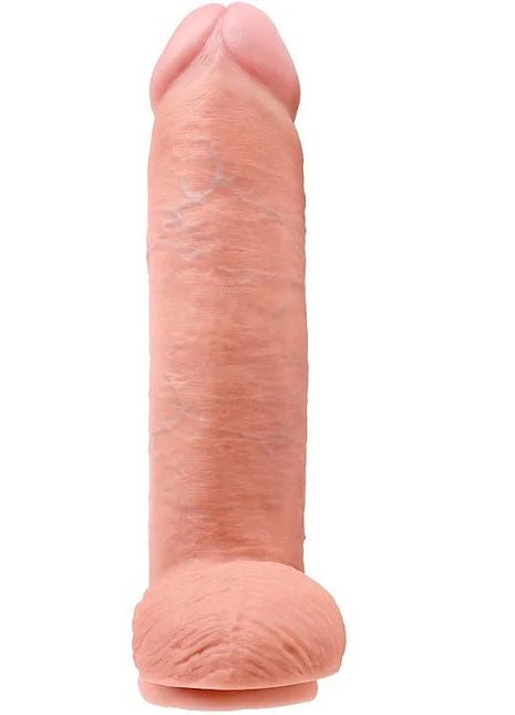 KING COCK - 12 SAUGNAPF DILDO - 30.48 CM - Dildo mit Saugnapf