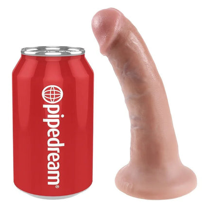 KING COCK - 6 HAHNFLEISCH 15.2 CM - Dildo mit Saugnapf