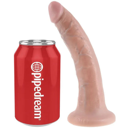 KING COCK - 7 DILDO - 17.8 CM - Dildo mit Saugnapf