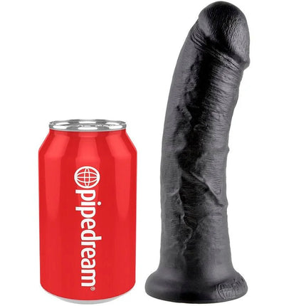 KING COCK - 8 DILDO SCHWARZ - 20.3 CM - Dildo mit Saugnapf