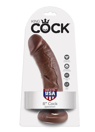 KING COCK - 8 HAHN - 20.3 CM - Dildo mit Saugnapf