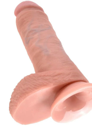 KING COCK - 8 SAUGNAPF DILDO - 20.3 CM - Dildo mit Saugnapf