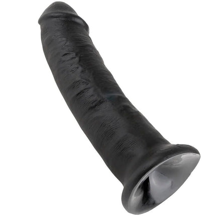 KING COCK - 9 DILDO SCHWARZ - 22.9 CM - Dildo mit Saugnapf