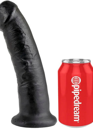 KING COCK - 9 DILDO SCHWARZ - 22.9 CM - Dildo mit Saugnapf