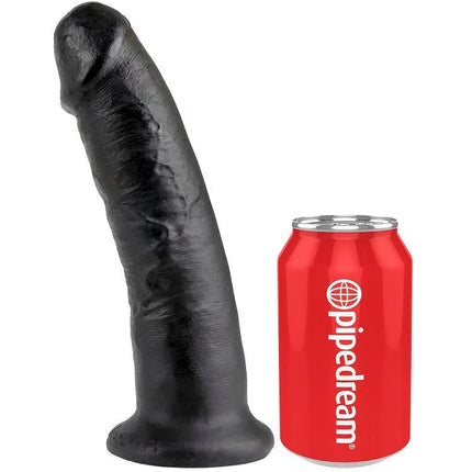 KING COCK - 9 DILDO SCHWARZ - 22.9 CM - Dildo mit Saugnapf