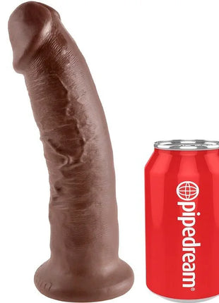 KING COCK - 9 HAHN BRAUN - 22.9 CM - Dildo mit Saugnapf