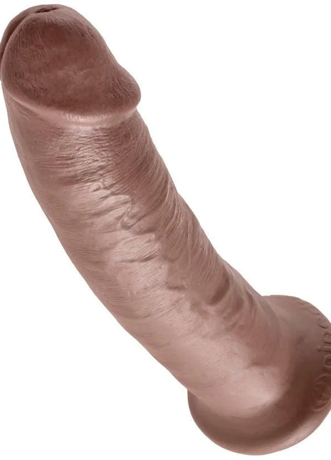 KING COCK - 9 HAHN BRAUN - 22.9 CM - Dildo mit Saugnapf