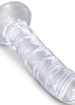 KING COCK - CLEAR REALISTISCHER PENIS 15.5 CM TRANSPARENT - Dildo mit Saugnapf