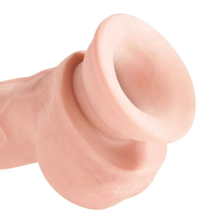 KING COCK - DENSITY-DILDO - 18.4 CM - Dildo mit Saugnapf