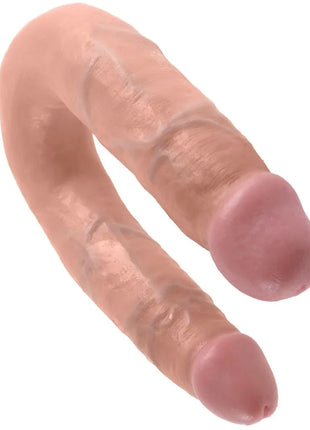 Pink silikon doppelpenetrationsdildo king cock 13,9 cm mit realistischer textur und natürlichem design