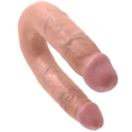 Pink silikon doppelpenetrationsdildo king cock 13,9 cm mit realistischer textur und natürlichem design