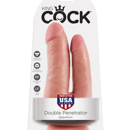 KING COCK - DOUBLE PENETRATOR - Doppeldildo