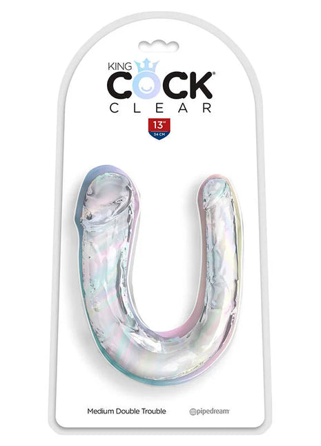 KING COCK - DOUBLE TROUBLE DOPPELDILDO - 33 CM - Doppelpenetration