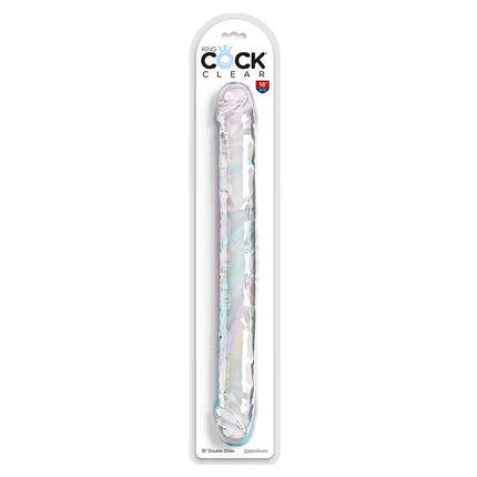 KING COCK - DOUBLE TROUBLE DOPPELDILDO - 46 CM - Doppelpenetration