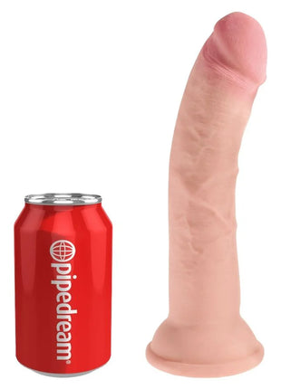 KING COCK - DREIFACHDENSITTSHAHN - 21.6 CM - Dildo mit Saugnapf
