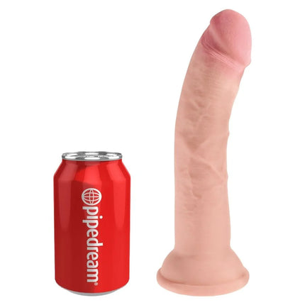 KING COCK - DREIFACHDENSITTSHAHN - 21.6 CM - Dildo mit Saugnapf