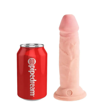 KING COCK - DREIFACHER SAUGNAPF - 15 CM - Dildo mit Saugnapf