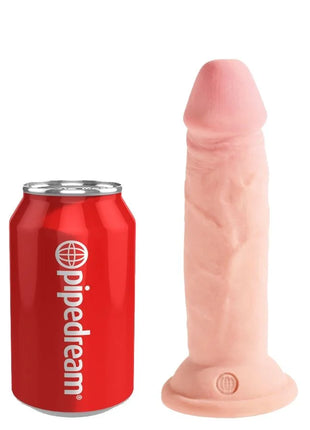 KING COCK - DREIFACHER SAUGNAPF - 15 CM - Dildo mit Saugnapf