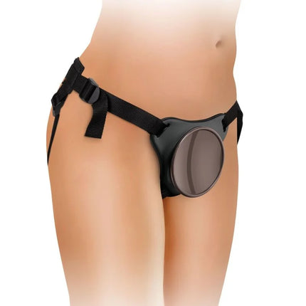 KING COCK - ELITE BEQUEMER VERSTELLBARER GURT MIT DILDO - 17.8 CM - Geschirre