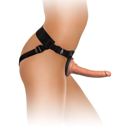 KING COCK - ELITE BEQUEMER VERSTELLBARER GURT MIT DILDO - 17.8 CM - Geschirre