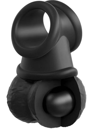 KING COCK - ELITE DELUXE VERSTELLBARER HARNESS-KIT RING MIT HODEN & DILDO - 20.3 CM - Geschirre