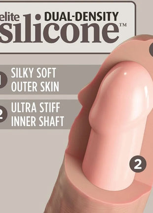 KING COCK - ELITE DELUXE VERSTELLBARER HARNESS-KIT RING MIT HODEN & DILDO - 20.3 CM - Geschirre