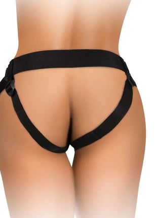 KING COCK - ELITE DELUXE VERSTELLBARER HARNESS-KIT RING MIT HODEN & DILDO - 20.3 CM - Geschirre