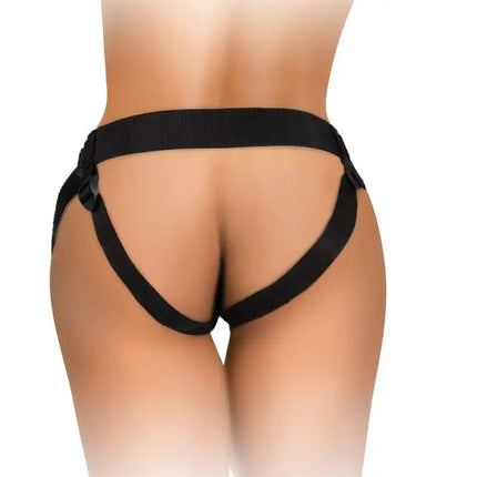 KING COCK - ELITE DELUXE VERSTELLBARER HARNESS-KIT RING MIT HODEN & DILDO - 20.3 CM - Geschirre