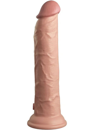 KING COCK - ELITE REALISTISCHER DILDO VIBRATOR & SILIKON FERNBEDIENUNG - 23 CM - Dildo mit Saugnapf