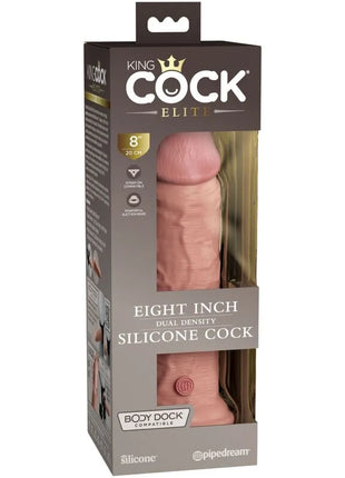 KING COCK - ELITE REALISTISCHER SILIKONDILDO - 20.3 CM - Dildo mit Saugnapf