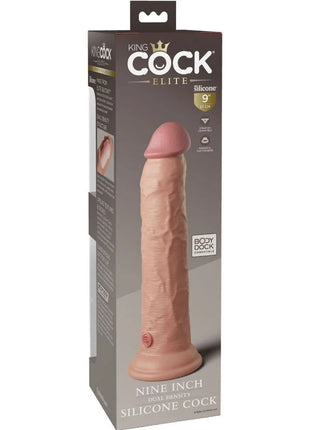 KING COCK - ELITE REALISTISCHER SILIKONDILDO - 23 CM - Dildo mit Saugnapf
