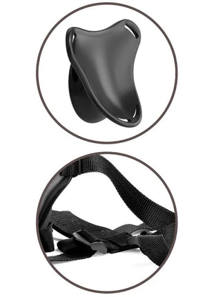 KING COCK - ELITE VERSTELLBARER GURT & DILDO - FÜR ANFÄNGER - 15,2 CM - Strapon Gurte