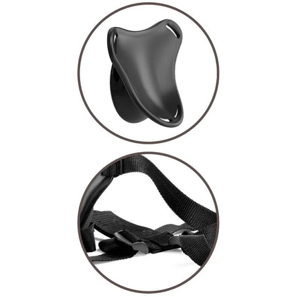 KING COCK - ELITE VERSTELLBARER GURT & DILDO - FÜR ANFÄNGER - 15,2 CM - Strapon Gurte